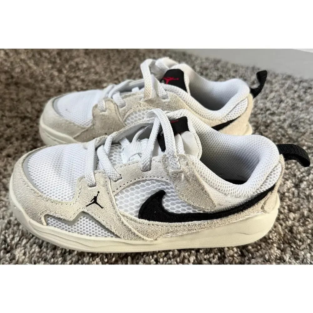 Nike Air Jordan CMFT Era TD 'Sail black' toddler size 10